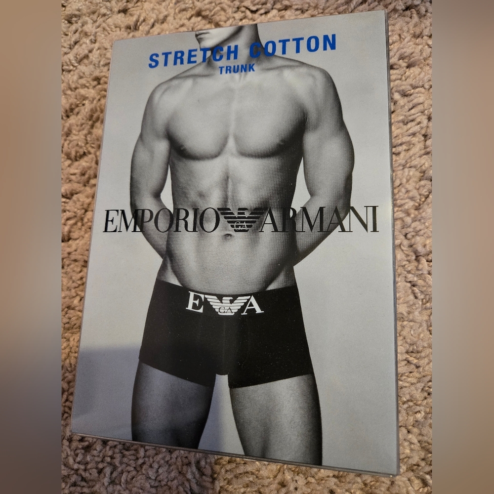 Emporio Armani Stretch Cotton Trunk